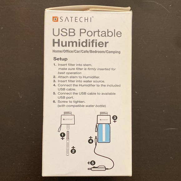 Satechi USB Portable Humidifier - Picture 3 of 15